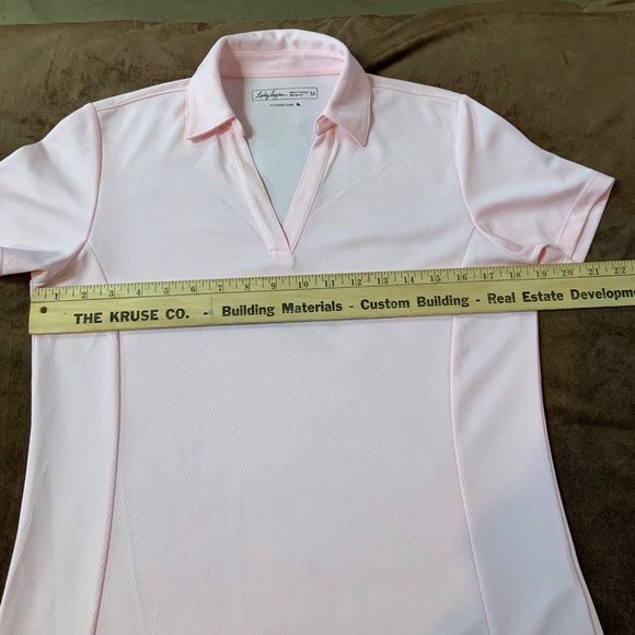 Lady Hagan Golf/Pickleball Hydro-Dri Sz M Pink Short Sleeve - Picture 5 of 6